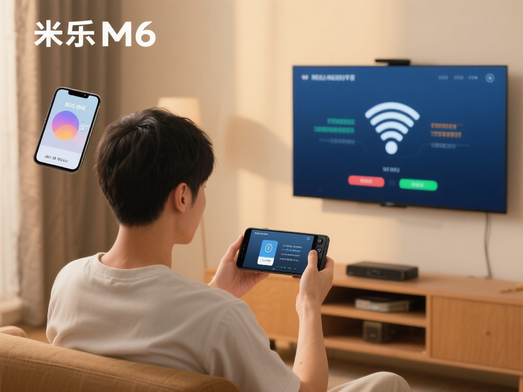 一个案例：&nbsp;小张在使用米乐M6投屏时，遇到连接失败