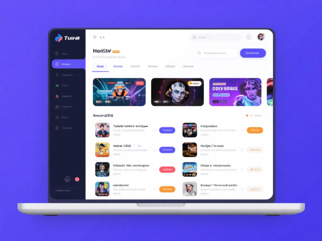 平台的操作界面设计简洁清晰，无论是移动端还是电脑端