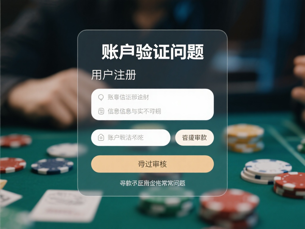 深度解析M6米乐网站无法出款问题及解决方案 账户验证问题:用户在注册时提供的信息与实际不符,导