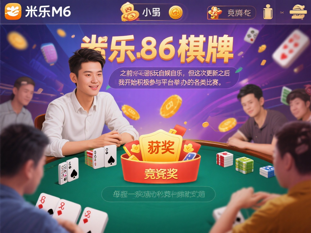 畅享欢乐时光,米乐M6棋牌全新升级引爆巅峰对决 一位长期参与米乐m6棋牌的老玩家小王分享道:“之前